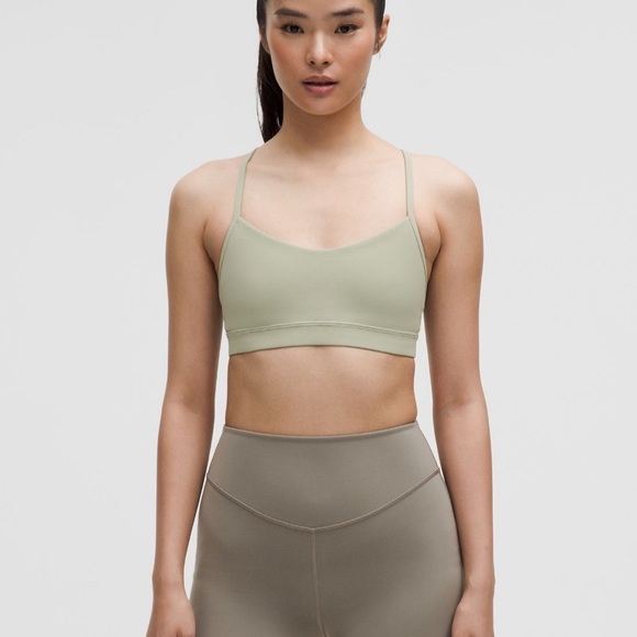 lululemon Flow Y Bra in Olive - Picture 2 of 4